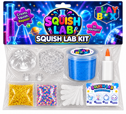 Squish Kit: Two Clear Skins: One Dumpling and One Cheese