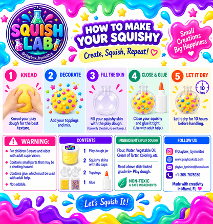Squish Kit: Two Clear Blue and Green Square skin