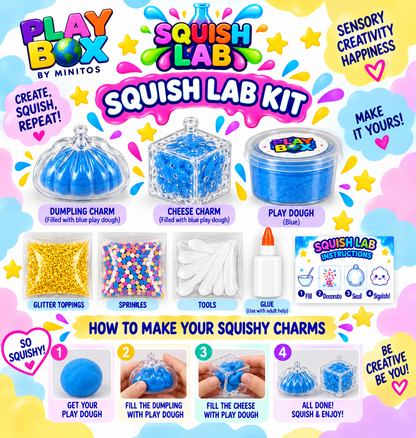 Squish Kit: One Green Butter skin  and clear round skin (Copy) (Copy)