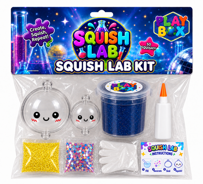 Squish Kit: Two Clear Dumpling Skin with face