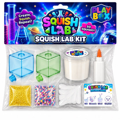 Squish Kit: Two Clear Blue and Green Square skin